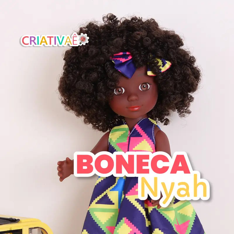 Boneca Nyah - Um Tesouro de Beleza e Representatividade