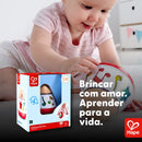 Caixa de Música Giratória Brinquedo Sensorial de Madeira com Design Alemão – Hape