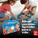Quebra-Cabeça Corpo Humano Gigante 3D e Anatomia Infantil | Hape
