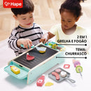 Churrasqueira Infantil de Brinquedo 2 em 1 com Som e Luz | Hape