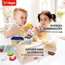 Kit Sorvetes Infantil de Madeira -  Brinquedo Faz de Conta | Hape