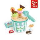 Kit Sorvetes Infantil 19 Peças com Expositor Giratório e Colher | Hape