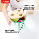 Kit Sorvetes Infantil 19 Peças com Expositor Giratório e Colher | Hape