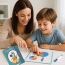 Livro Montessori Magnético de Frações – Aprendizado Visual e Educativo | CRIATIVAE