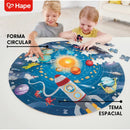 Quebra-Cabeça Sistema Solar com Sol LED e Planetas 3D | Hape