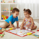 Pôster Interativo Bilíngue Inglês e Espanhol – Brinquedo Educativo Musical para Crianças | CRIATIVAE