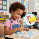 Quadro Magnético de Traçado de Letras Alfabéticas Educativo de Dupla Face | CRIATIVAE