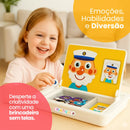 Quebra-Cabeça Magnético Educativo de Emoções e Criatividade – Brinquedo Sensorial Premium | CRIATIVAE