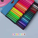 Giz Clean - KIT Giz de Cera Especial Antiaderente Atóxico Giz Clean - KIT Giz de Cera Especial Antiaderente Atóxico Criativaê 