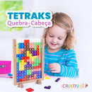 Tetraks - Empilhe peças, complete linhas. 3+ Criativaê 