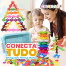 Conecta Tudo - Brinquedo Monta Monta + Brinde Exclusivo Criativaê 