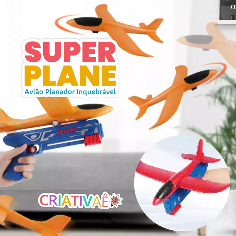 Super Plane - Avião Planador Inquebrável Criativaê I&C 3 Criativaê 